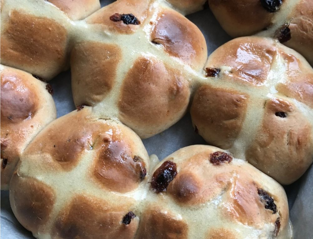 hot cross buns recept