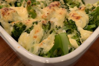 gegratineerde broccoli recept