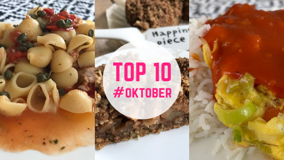 Top 10 recepten oktober