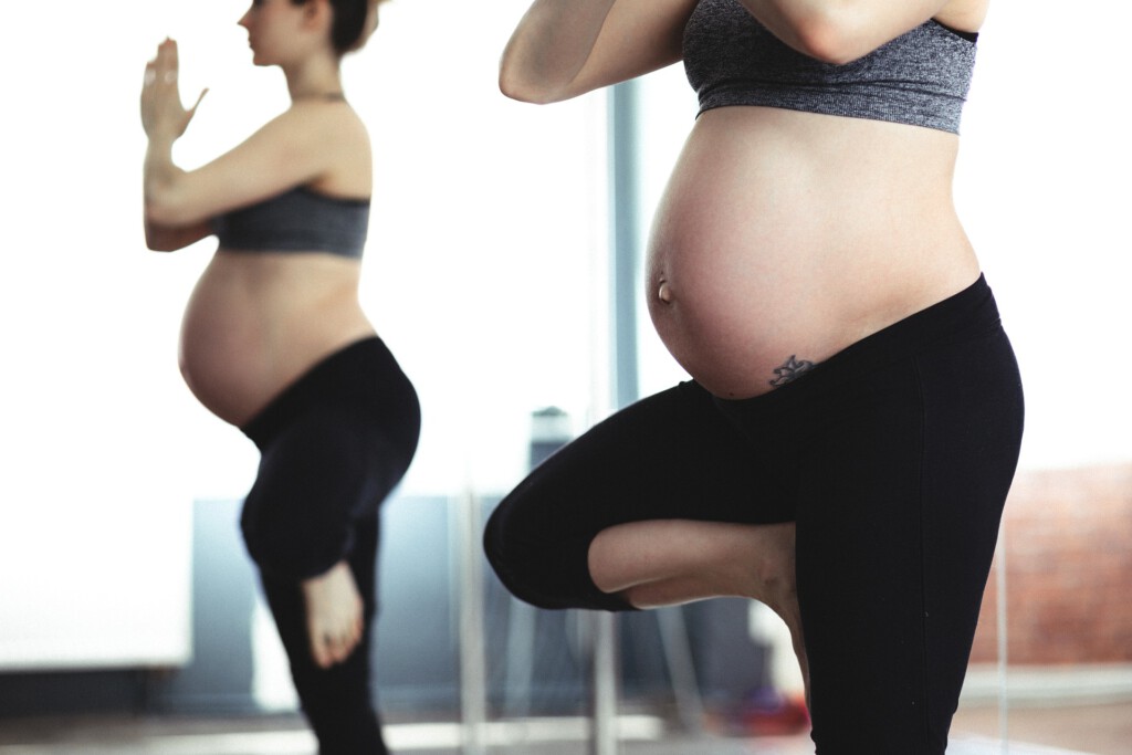 sporten na de zwangerschap foto