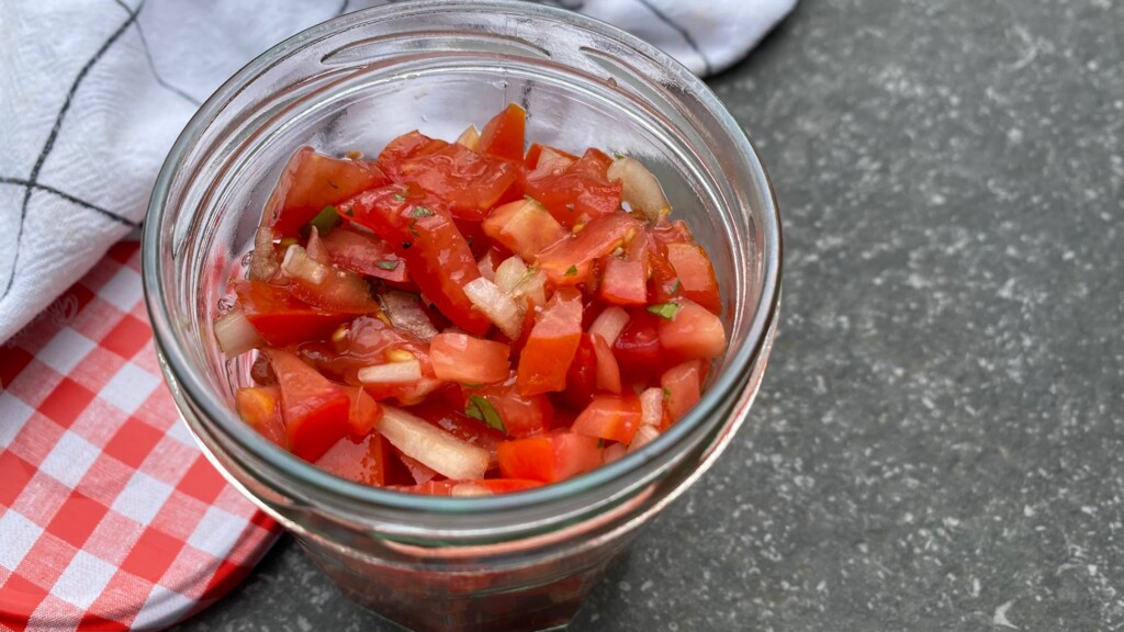 Tomaten salsa recept foto