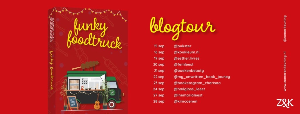 Blogtour banner Funky Foodtruck